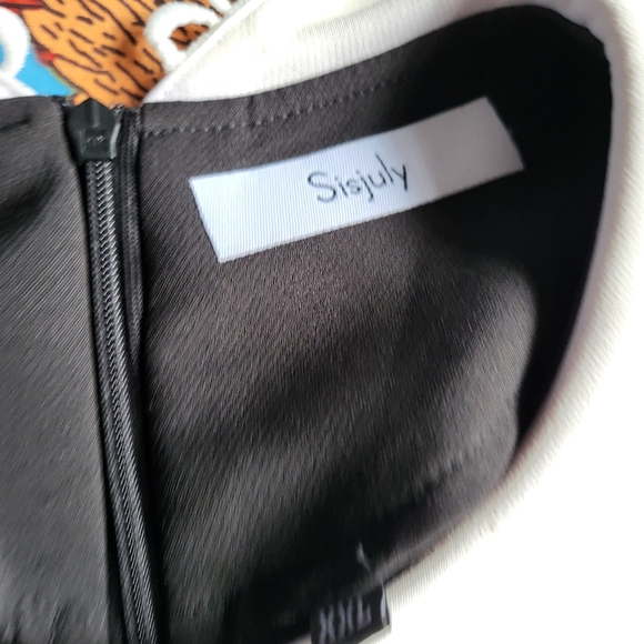 SisJuly Wednesday Addams Collared Dress *Plus Size* - Picture 4 of 4